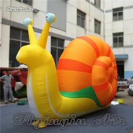 Großhandelspezifische Parade Performance Tiermodell aufblasbare Gary Die Schnecke 5m Länge farbenfroh