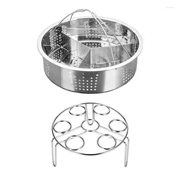 Double Boilers Multifunctional Pressure Cooker Steamer Egg Rack Tray Replacement For Pot