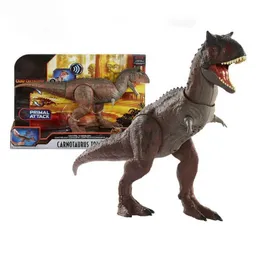 Outros brinquedos Jurassic World Carnotasaurus Dinosaur Control Conquora o filme mundial Detalhes reais Ataque Original Som Filme Adicionado