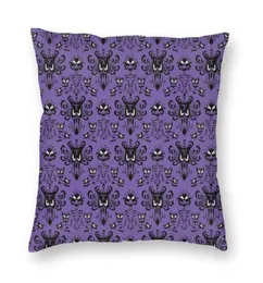 CUSHIONDECORATIVE PALLOW HAUNTED MANSION SOFA Halloween Ghost Happy Haunts Modern Cushion Cover Velvet Pillowcasecushiondecorati417654459