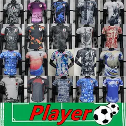 2023New Japão Japan Jerseys Jogador da Copa do Mundo Minamino Tomiyasu Tsubasa Mitoma Maeda Maillot Japão Camisa de futebol Kyogo Asano Ito Shibasaki Kubo Kamada Jersey