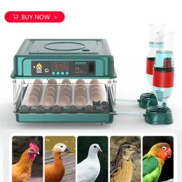 Accessories 30 Eggs Incubator Fully Automatic Turning Hatching Brooder Farm Bird Quail Chicken Poultry Farm Hatcher Turner Incubation Tool