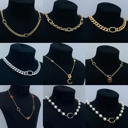 Luxury designer necklace Cuban choked neck necklace collar punk retro thick chain high-quality stainless steel women's necklace