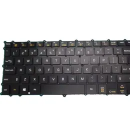 Laptop-Tastatur für LG 15ZD980-T LG15Z98 15Z980-GA55J 15Z980-GA77J 15Z980-GA7CJ 15Z980-GR55J ENGLISH UNS BLACK WITH BILDELLUNG