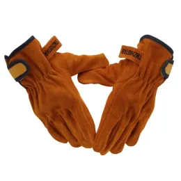 Rękawiczki Tmzhistar Wytrzymały trwałe rękawice kierowcy krowiego do jazdy ciężarówki