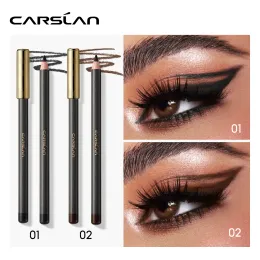 Eyeliner Carslan Longlasting Eyeliner Pencil impermeabile Smuta Aressino rapido Essiccata a matita per la fodera per gli occhi facili da colorare per trucco per principianti