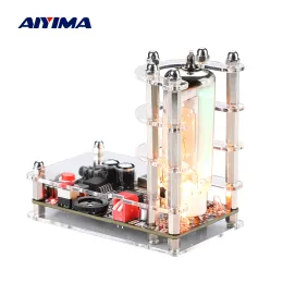 Amplificador AIYIMA 6E2 TUBO TUBO DE TUBO DE CATO DOIS DOIS DOTURA DO TUBO FLUORESCENTE VU METENTE INDICADOR DIY TUBO DIY INDICIGADOR