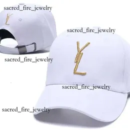 YSL Cap Designer YSl Hat Hat Luxury Casquette YSL Cap Solid Color Letter Design Hat Moda Hat de Temperamento Match Style Ball Caps Men Women Baseball Cap Hat 458