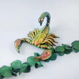 Minyatürler Çikolata Pişirme Aracı 3D Scorpions Silikon Kalıp DIY El Sanatları Projesi Yeniden Kullanılabilir Sabun Mum Alçı Malzemeler Hanehalkı