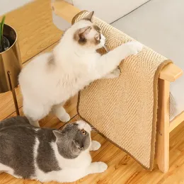 Scratchers doğal sisal kedi çizer mat tahtası kedi kedeki kazıyan çizikleme sonrası keskinleştirme tırnakları kedi kanepe koruyucu rastgele renk dağıtım