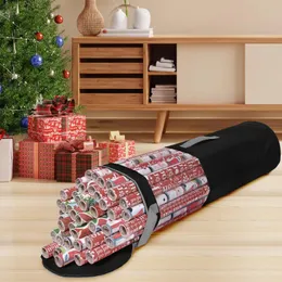 Storage Bags Gift Wrapping Organizer Christmas Paper Bag Xmas Wrap Organiser