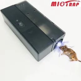 الفخاخ الأحدث إنساني البلاستيك الفئران الفأر السيطرة على الماسك الماسك سهلة فخ الفأر الكهربائي القاتل
