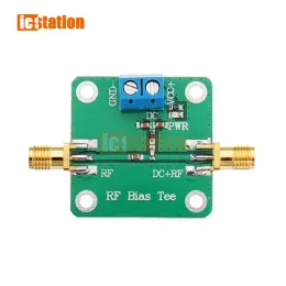 Accessories RF Bias Tee Wideband DC Blocker 106000MHz 6GHz for HAM Radio RTL SDR LNA Low Noise Amplifier