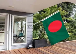 방글라데시 깃발 국가 전국 배너 90x150 cm 야드 잔디밭 장식 2 개의 황동 그로밋이있는 야외 장식 배너 2952719