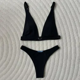 Bras sexy lingeries feminino roupas de banho de banho de verão sem travessia clássica designer de tenalho de tengo de ioga traje de banho