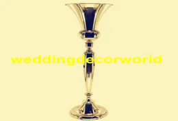 Neuer Stil 98 cm hoher Metallblumen Vase Tischtöpfe Herzstück mit Eröffnung für Mariage Hochzeitsfeier Event Dekoration Dekor2315595246