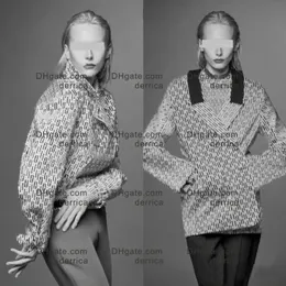Designerskie kobiety płaszcz płaszcza Kobieta pełne litery Premium Fabrot Autumn Nowe wydane topy