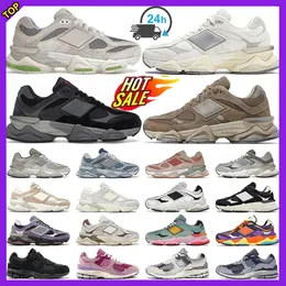 Designer 9060 Löpskor Män kvinnor 9060S Bricks Wood Sea Salt Mushroom Ragrått 2002r Pack Phantom 550 White Green Men Trainers Sneakers Shoe