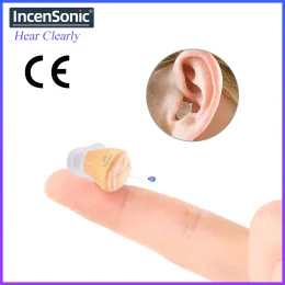 앰프 보청기 Audifonos 귀 사운드 앰프 J25 노인/청각 장애인 청각 증폭기를위한 슈퍼 미니 보청기