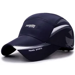 Bollmössor Spring och sommar utomhus golffiske baseball c mens snabb torkade nät sport löpning hatt mellanmål hästsvans sols solskade lastbilshatt j240506