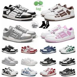 2024 new run shoe designer shoe platform youth Bone shoes casual shoes skate Casual shoes leather blue run shoes men women white sneakers outdoor shoe green trainers