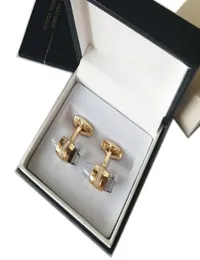 LM07 Luxury Designer Cufflinks With Box Crystal Cuff Links French Cufflink For Men High Quality Party Gifts2236582