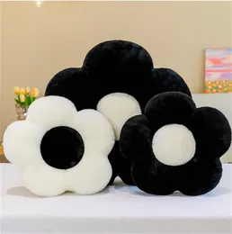 Rabbit Hair Flower Cushion Office SOFA COURLY STUDENT CUDHION PETAL FUTON SUN Flower Pillow Cushion-SydCommerce 11