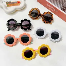Солнцезащитные очки Raindo 2023 Дети милые мультипликационные цветочные солнцезащитные очки дети круглые очки детские модные цвета солнцезащитные очки мальчики девочки Очеительники WX