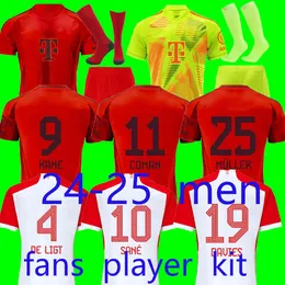 2024 2025 Kane Soccer Trikots Sane 2023 2024 Fußball Shirt Musiala Goretzka Gnabry Bayerns Munich Camisa de Futebol Männer Kids Kits Kimmich Fans Spieler Sets