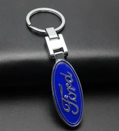 Fashion 3D Metal Car Key Rings Schlüsselbund -Emblem -Schlüsselkette für Opel Ford Kia BMW Mazda Sitz Benz Honda 20kinds4514502