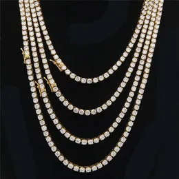 KIBO Custom Schmuckketten für Frauen Großhandel Gold plattiert VVS Moissanit Diamond 925 Silber Hip Hop Tennis ICED Out Chain