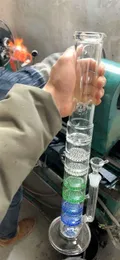 16.5 Honeycomb Big Glass Bongos de altura fumando tubos de água Bongs tigela por pér um frete grátis