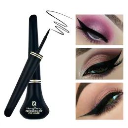 Eyeliner 1 PC New Black Longlasting Eyeliner Liquid Liquid Eye Liner Pen Pencil Makeup Commetic Beauty أداة سهلة ارتداء Maquillaje