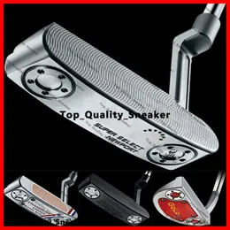 Champi0n Seçim Düğmesi Geri Golf Putter Logo Zyd87 Özel Seçkin Jetler Set Newport Golo 3 Scotty Putter Golf Kulüpleri Golf Headcover Designer Classic