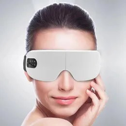 Massager per gli occhi 6D Smart Airbag Vibration Care Strumento Compress Bluetooth Glasshi Bluetooth Casa di fatica Rughe 240430