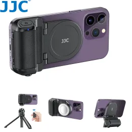 يقف JJC Magnetic Phone Grip Selfie Bracket مع التحكم اللاسلكي عن بُعد 1/4 "