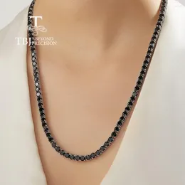 Łańcuchy światła luksusowa czarna spinelowa bransoletka modowa 925 srebrna srebrna damska piątkowa prezent codzienne noszenie