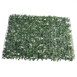 Dekorative Blumen künstliche Pflanzenwände Laub Hecke Grasmatte Grüntafeln Zaun 40x60 cm aus hochwertigem Material Sauber