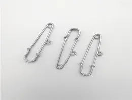 100pcs 5cm 1 Loop Large Safety Pins Silver Color Brooche Pins DIY Jewelry Finding1054036