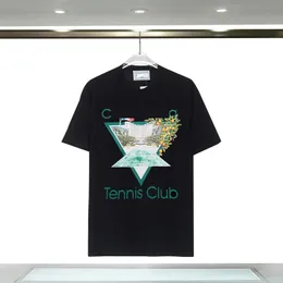 CAS Thirt Designer Женщины мужская футболка летняя модная топ-футболка роскошная высокая футболка круглый шейный рукав с короткими рукавами