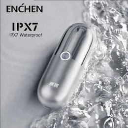 Electric Shavers ENCHEN X5 Mini USB Mens Razor IPX7 Waterproof Portable Electric Razor Charging Cordless Facial Beard Cutting Machine Y240503