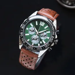 2024 Männer Luxusdesigner Automatic Quartz Tag Uhren Herren Auto 6 Hände Uhren Armbanduhr 003 003