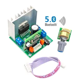 앰프 TDA7297 2*20W Bluetooth 5.0 클래스 AB 앰프 보드 스테레오 듀얼 채널 홈 시어터 AUX / Bluetooth AMP