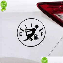 Car Stickers New 2023 Funny Sticker Pl Fuel Tank Pointer To Fl Hellaf Reflective Vinyl Decal Wholesale Available Drop Delivery Automob Dhaag