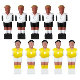 طاولات كرة القدم Foosball Players Desk Table Table Parts Athletes Dolls استبدال الراتنجات المصغرة