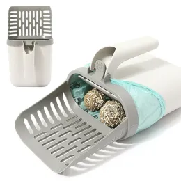 Husbrytande K5DC Cat Litter Shovel Scoops Filter Clean Toalett Garbagepicker stor kapacitet Kattlåda Självrengöring Katttillbehör