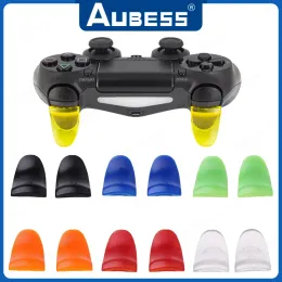 Accessoires 1Pairs Gamepad Kunststoff L2 R2 Trigger -Tasten Extenders Schlüssel für PlayStation4 PS4 Controller Videospiele Zubehör Ersatz