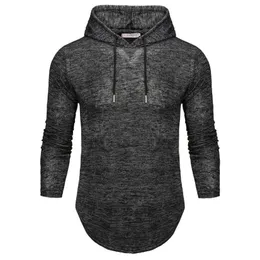 Men's T-Shirts FFXZSJ Brand Long-sleeved Hooded Casual T-shirt Fashionable And Stylish Comfortable Cotton European Size S-2XL 293v