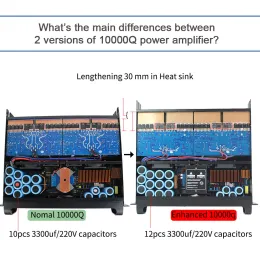 Amplifier Sinbosen 10000q audio power amplifier professional music dj 2000w 4 channels DS10Q