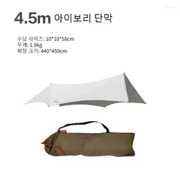 Tents And Shelters 4 5 6 8 Person Outdoor Canopy Tent Camping Truck Sunshade Beach Awning UV Sunscreen Car Tarp Hiking Shelter Cycling